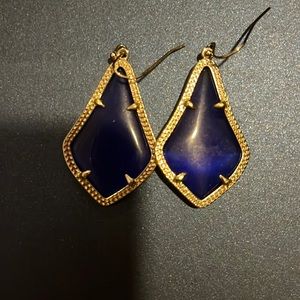Kendra Scott blue earrings
